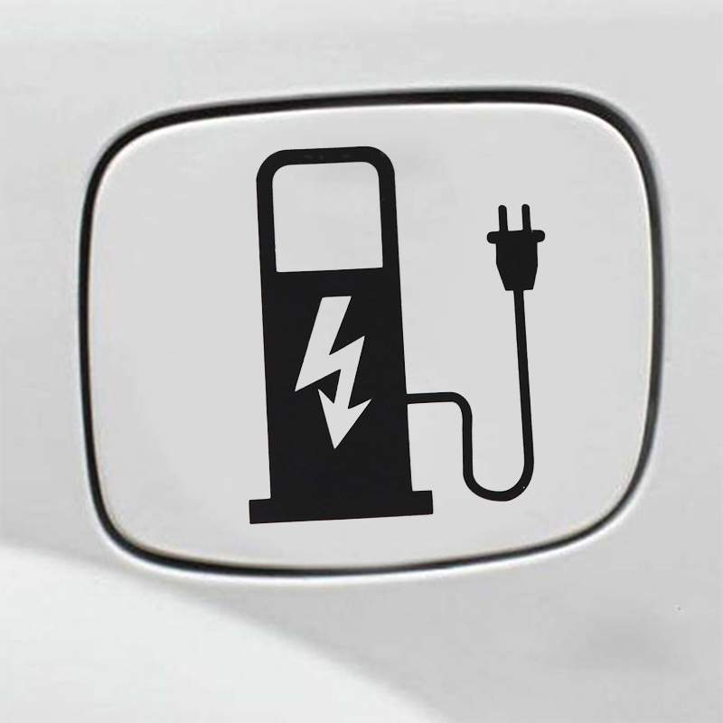 Renewable Energy Lab - 1 buah Stiker Kendaraan Listrik EV