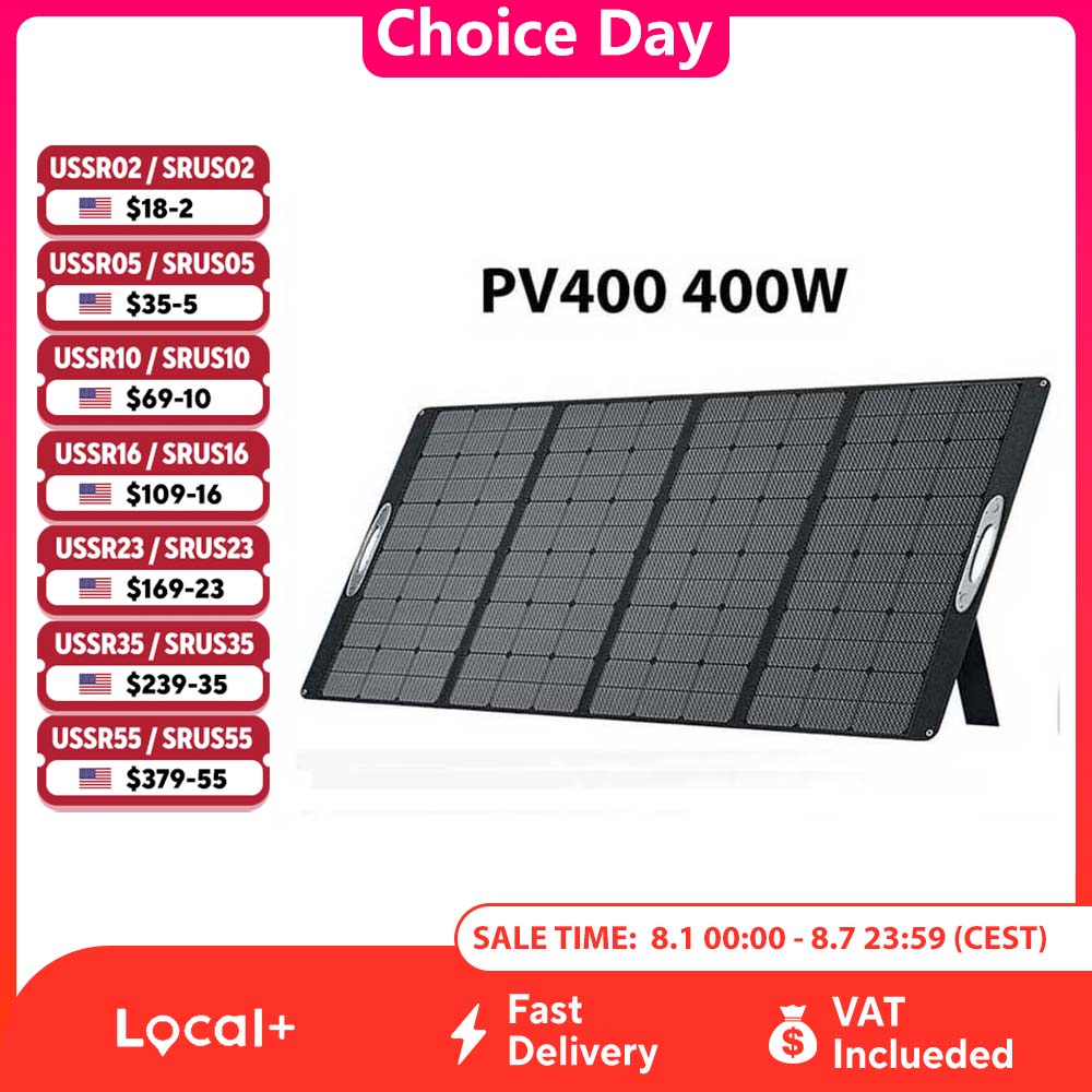 Rv Solar Kit 400W - Panel Surya Portabel OUKITEL PV400 400W